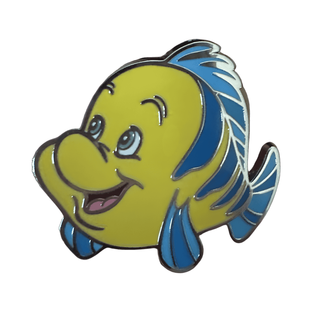 Flounder Disney pin