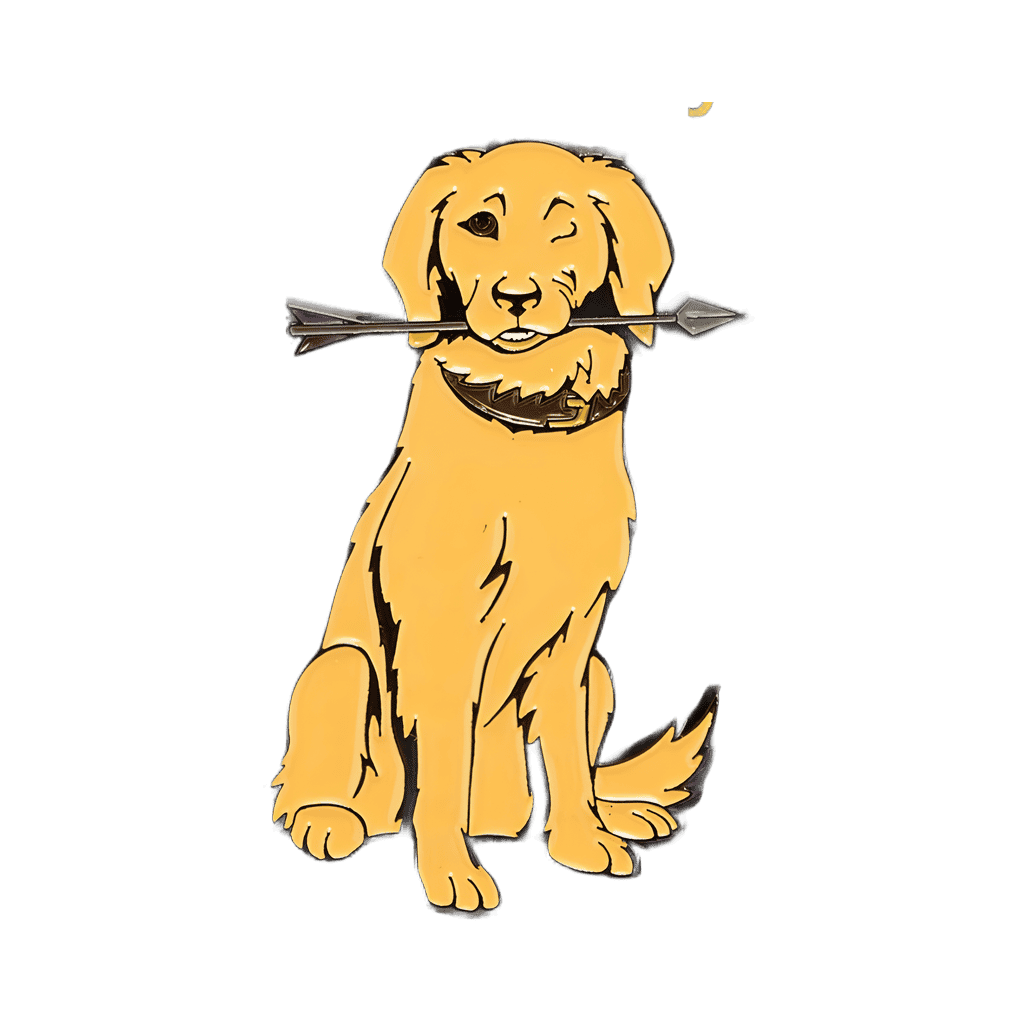 Lucky the Dog Disney pin