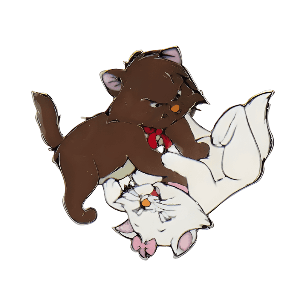 Cat Fight Berlioz and Marie Disney pin