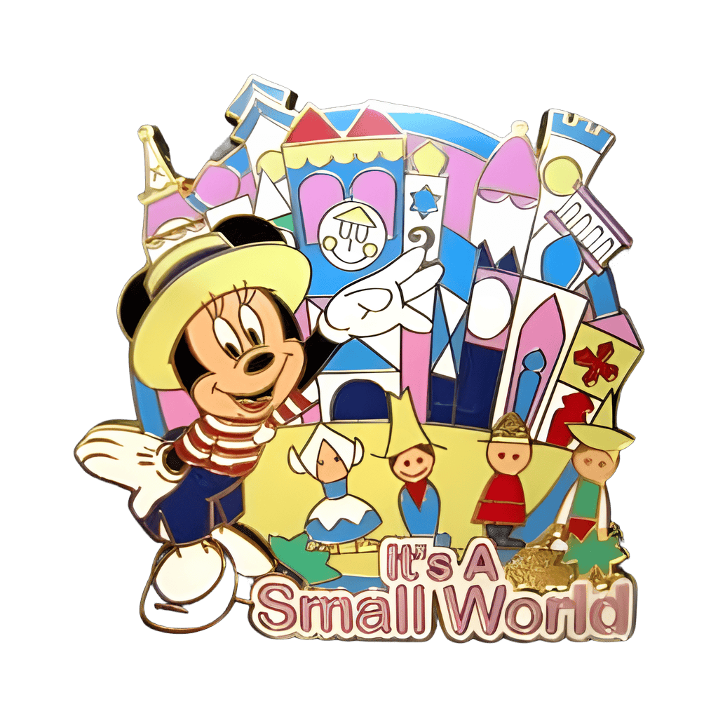 It's a Small World - Minnie Mouse Disney pin