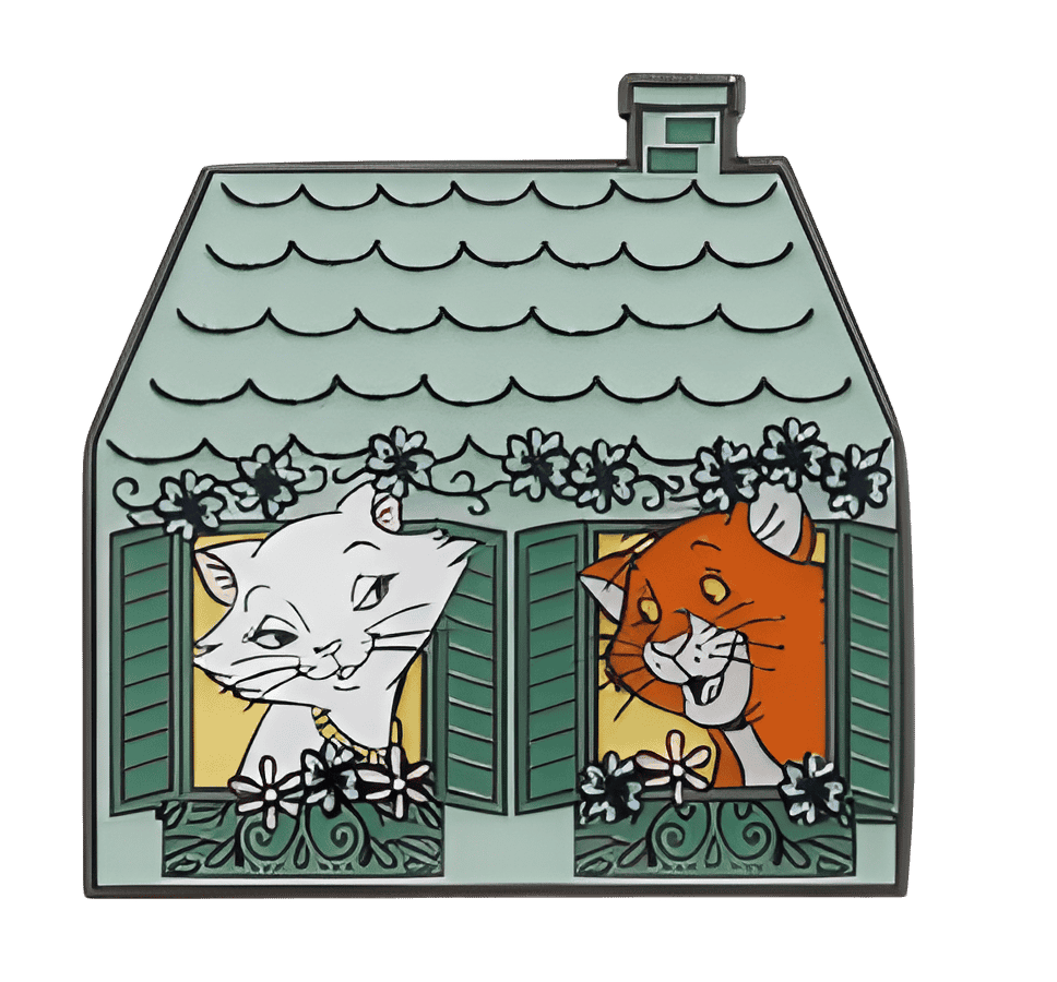 Duchess and Thomas O'Malley Disney pin