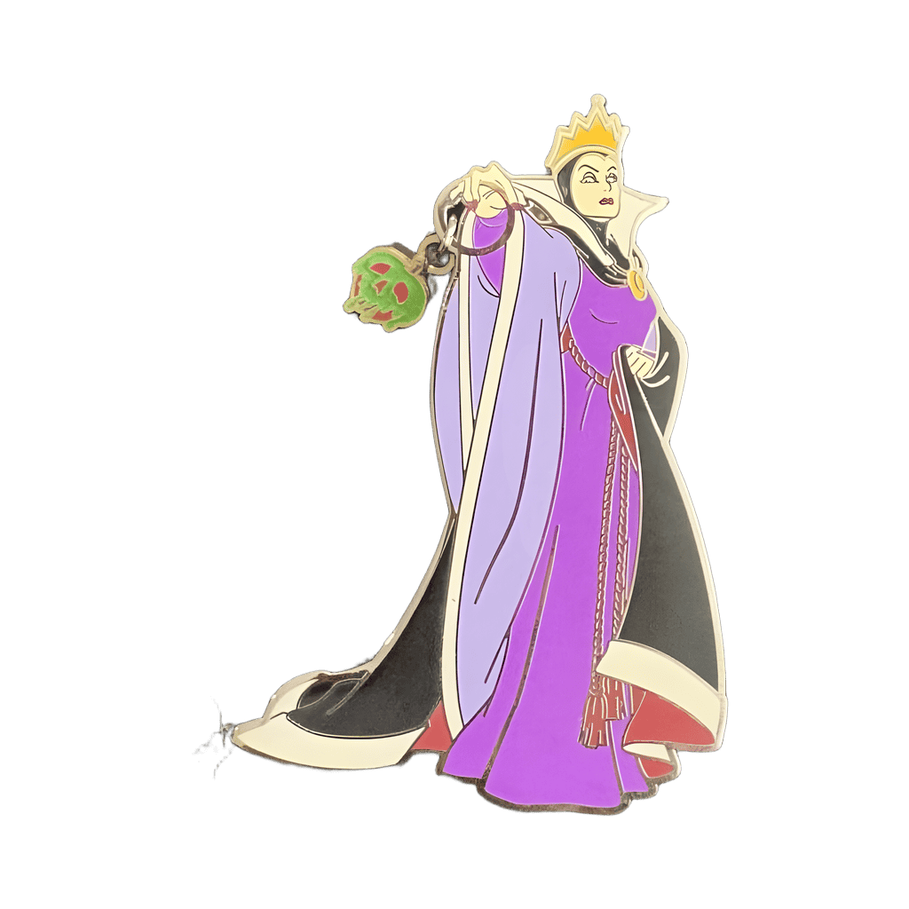 Evil Queen Holding Apple Dangle Disney pin