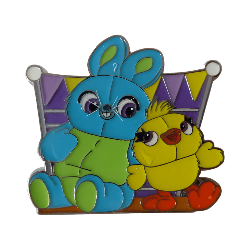 Ducky and Bunny Disney pin