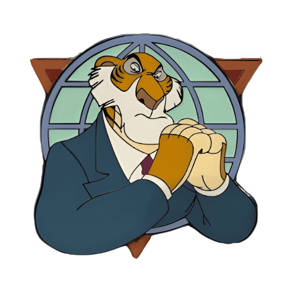 Shere Khan Disney pin