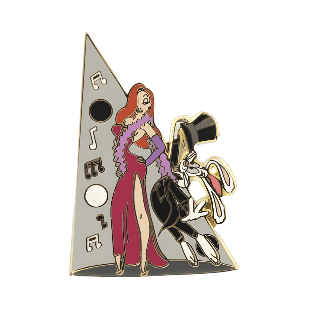 Jessica & Roger Rabbit Disney pin