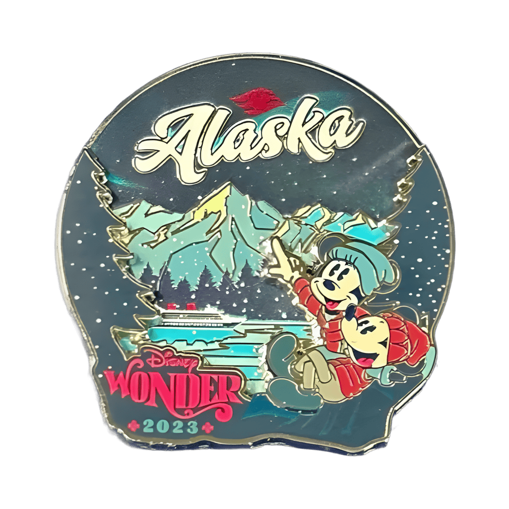 Disney Wonder 2023 Alaska Disney pin