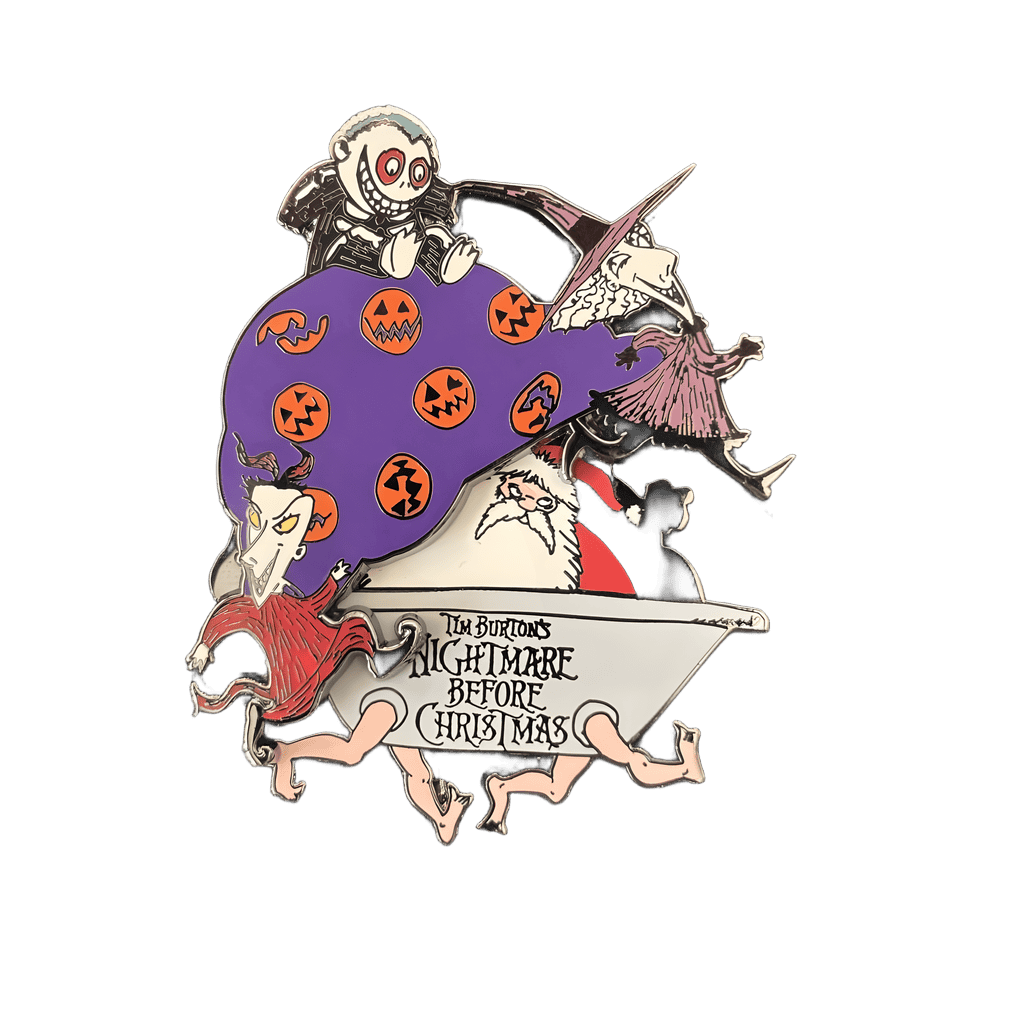 Lock, Shock, Barrel, and Santa Claus Disney pin
