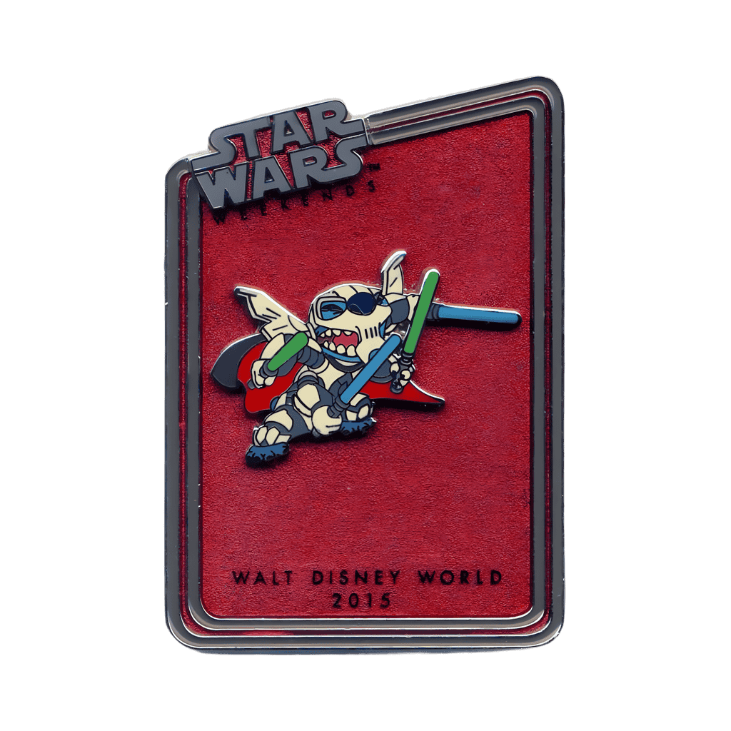 Stitch as General Grievous Disney pin