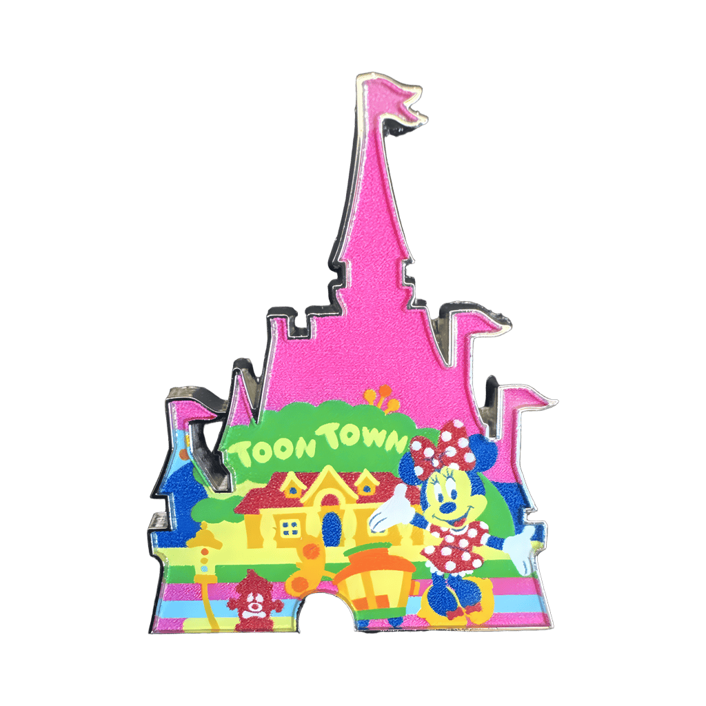 Minnie Mouse at Toon Town Disney pin