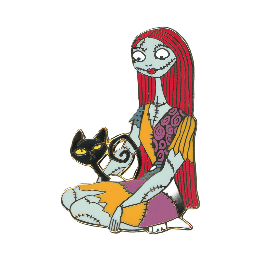 Sally with a Black Cat Disney pin