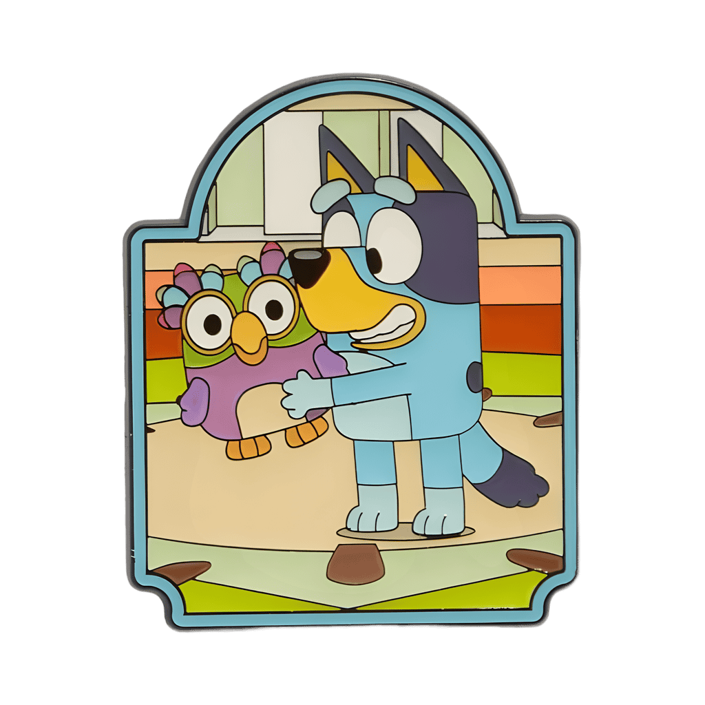 Bluey & Chattermax Disney pin