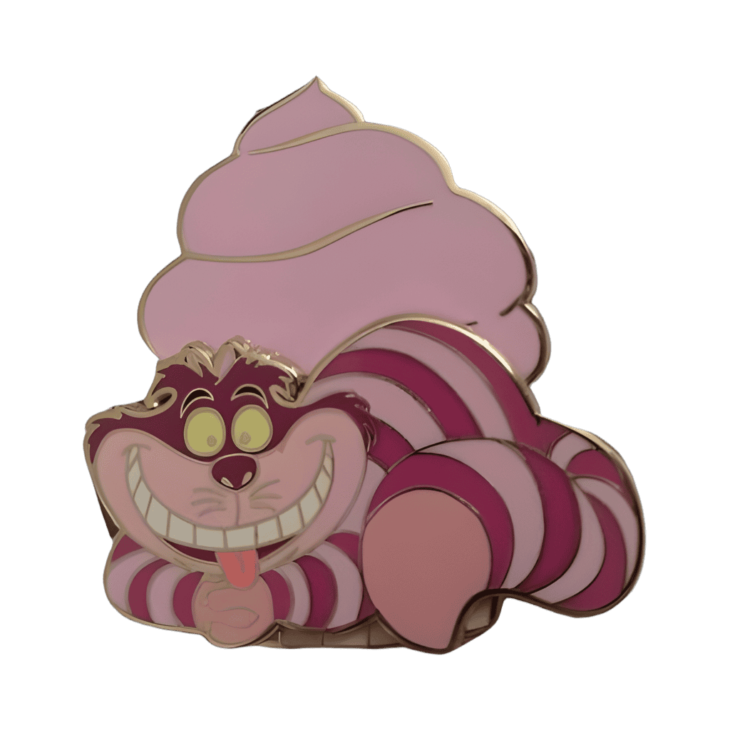 Cheshire cat Disney pin