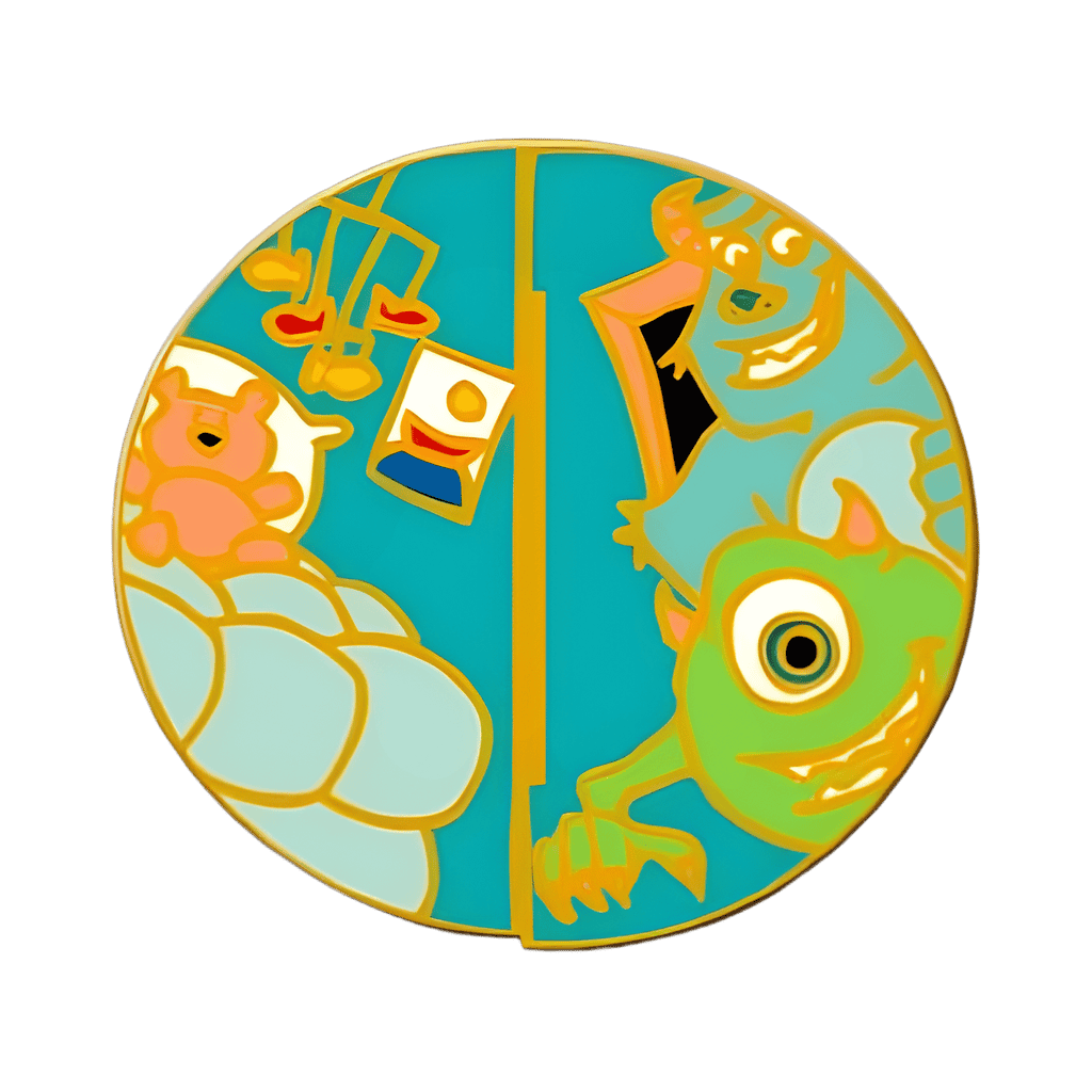 Monsters Inc. Door Disney pin