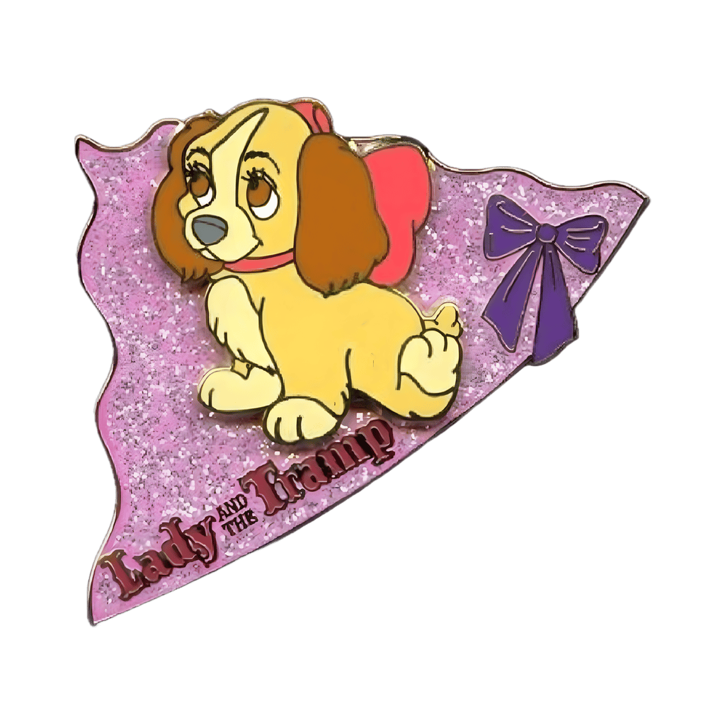 Lady Puppy Disney pin