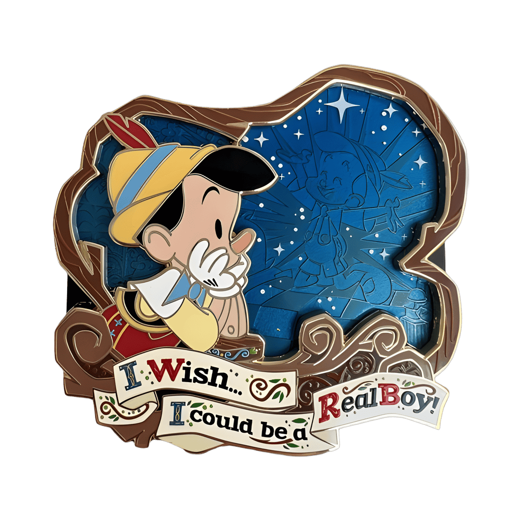 Series 1 (D23 Expo 2022) - Pinocchio (I Wish...) Disney pin