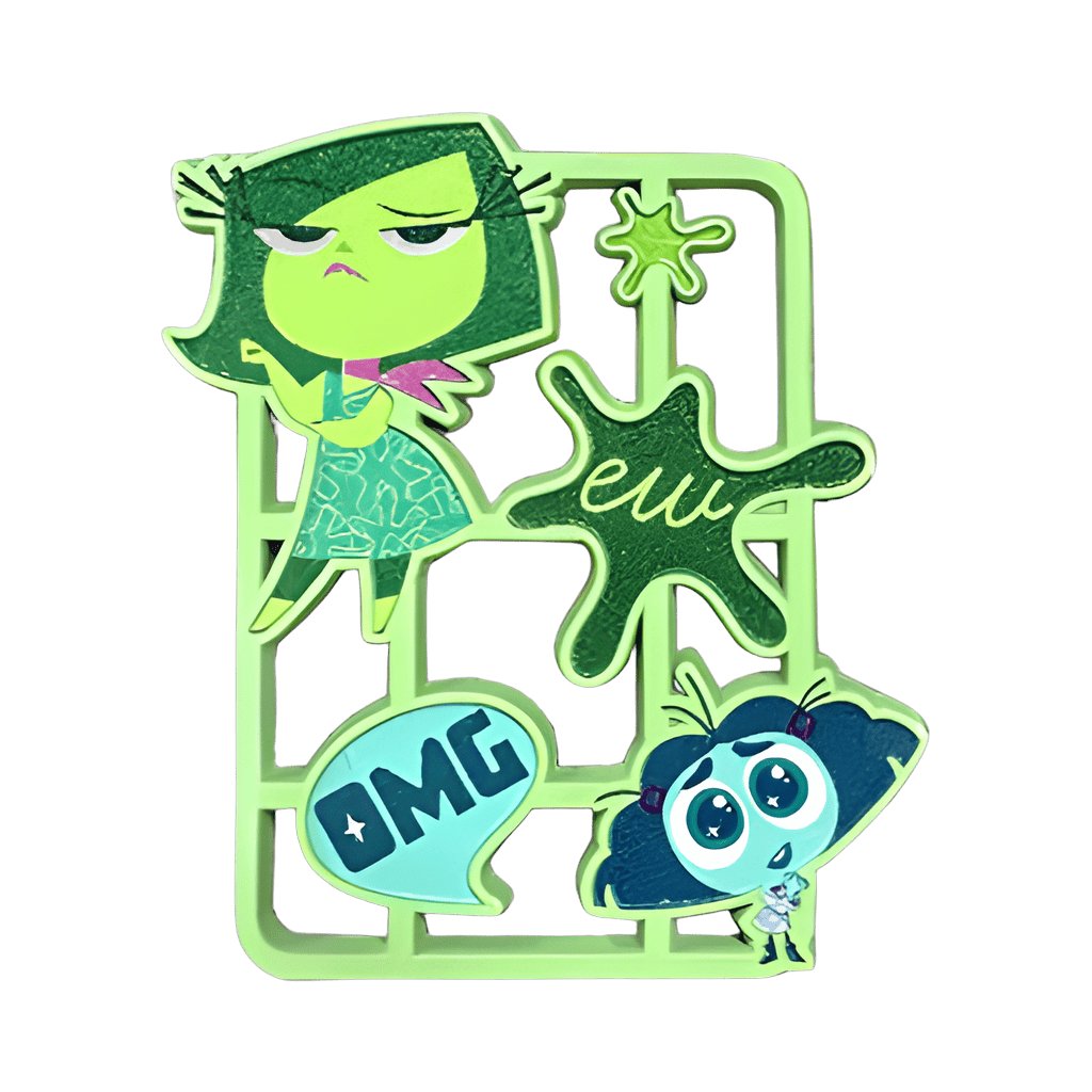 Disgust & Envy Disney pin