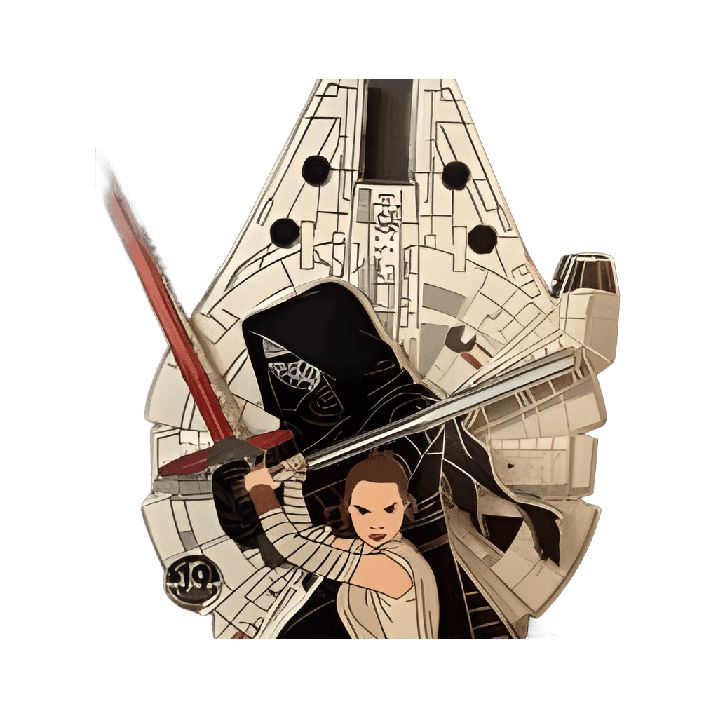 Star Wars The Force Awakens 10th Anniversary Disney pin