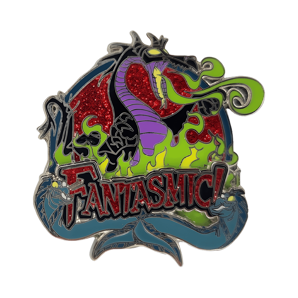 Maleficent with Flotsam and Jetsam Disney pin