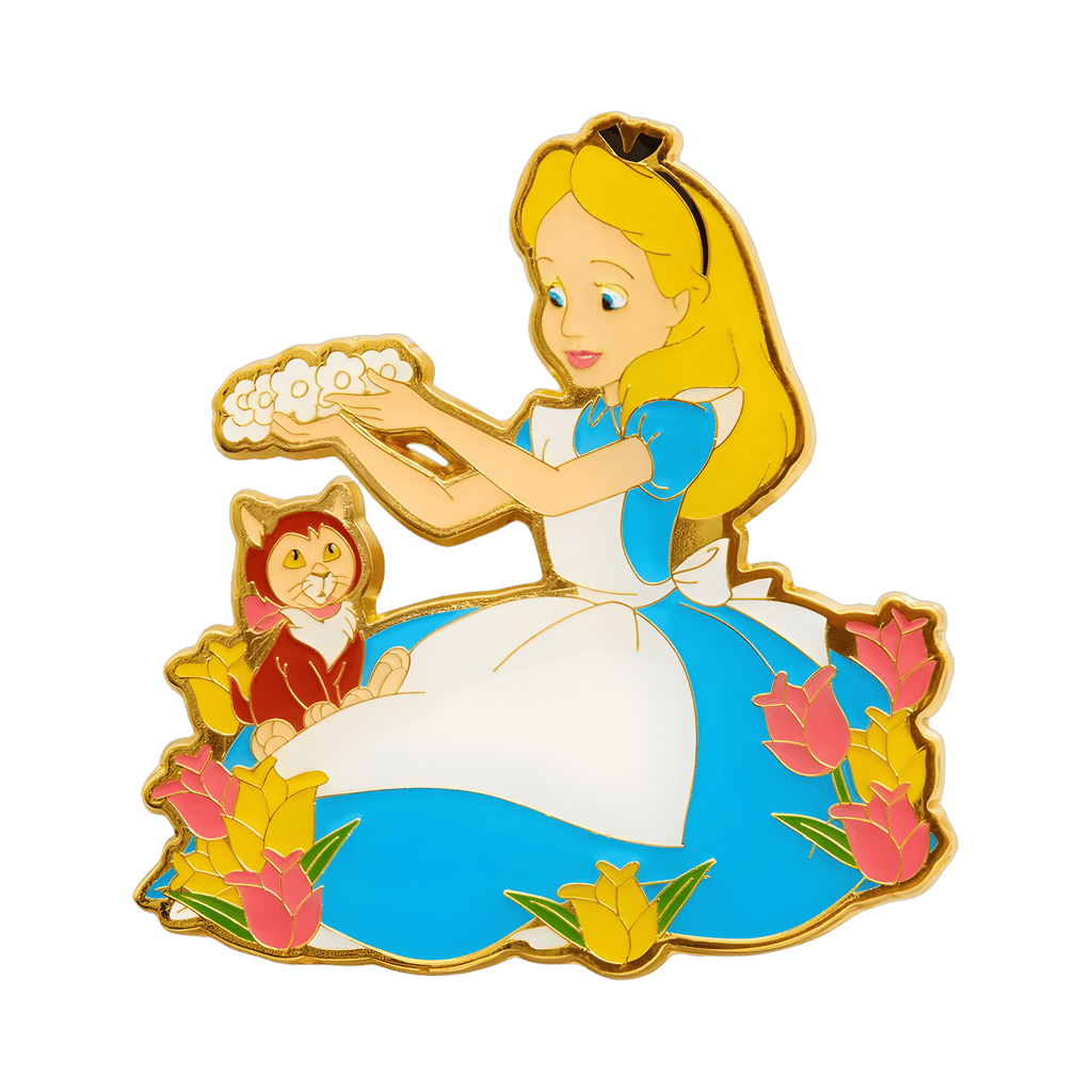Alice & Dinah Disney pin