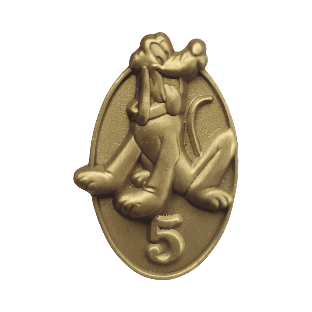 5 Years (Pluto Version) Disney pin