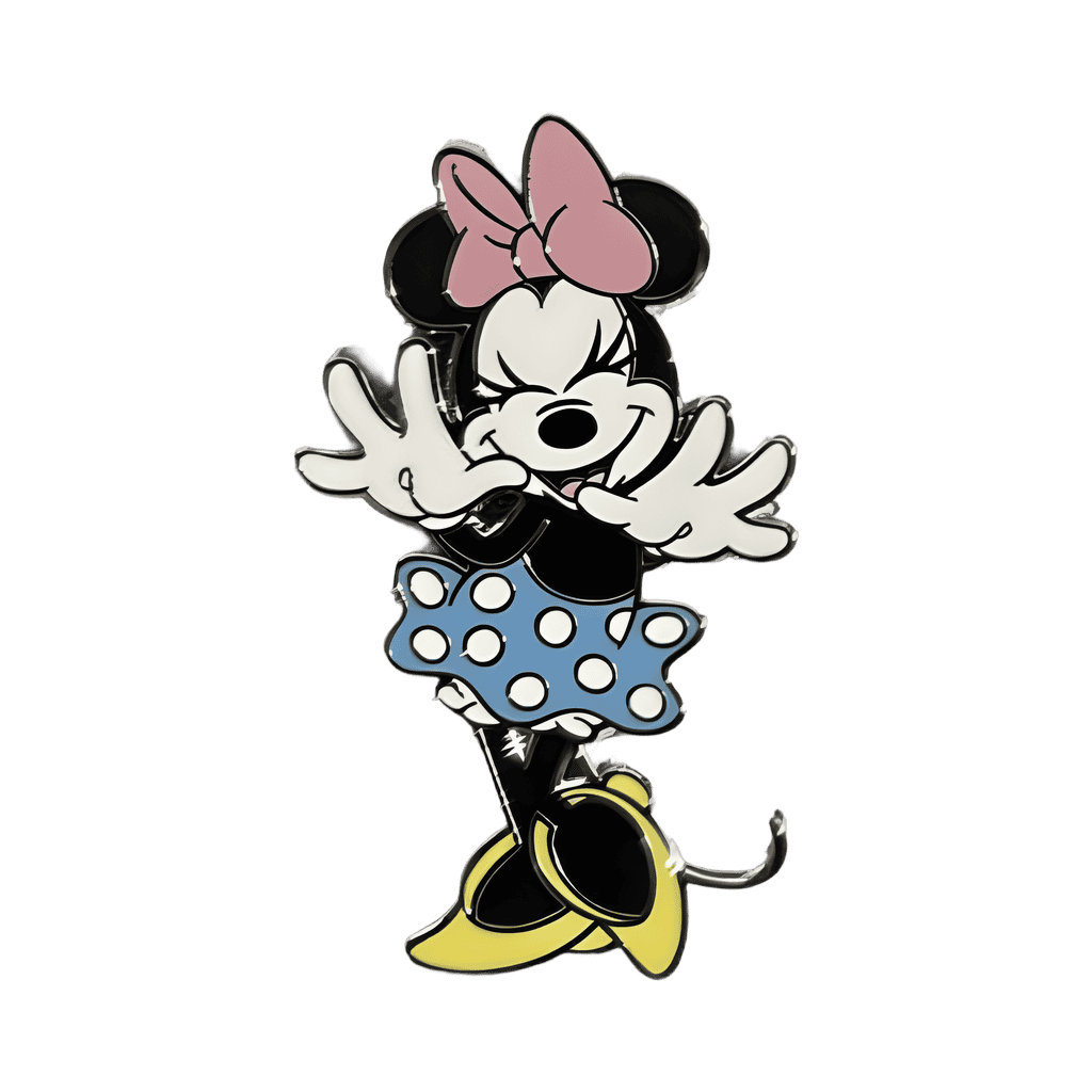 Pink Bow Minnie with Arms Out Disney pin