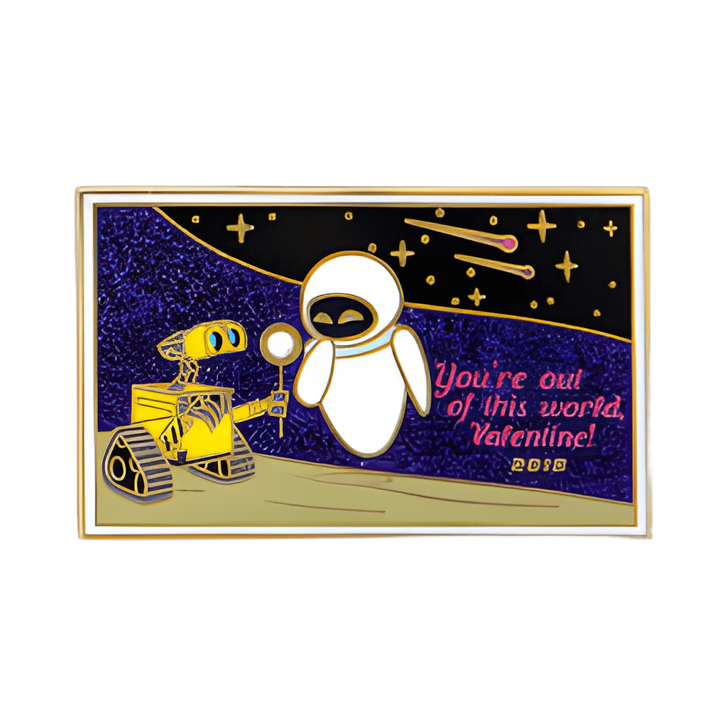 Wall-E and Eve Disney pin