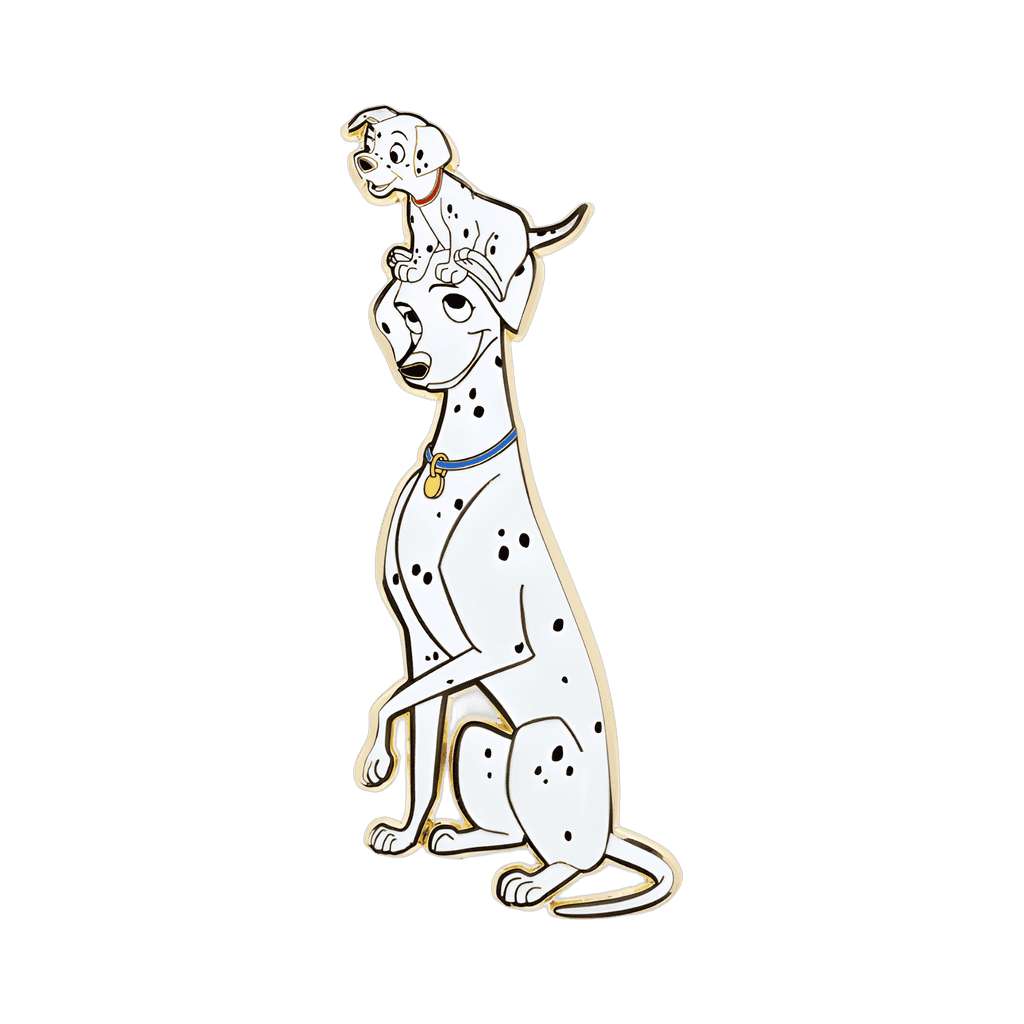 101 Dalmatians - Perdita and Pup Disney pin