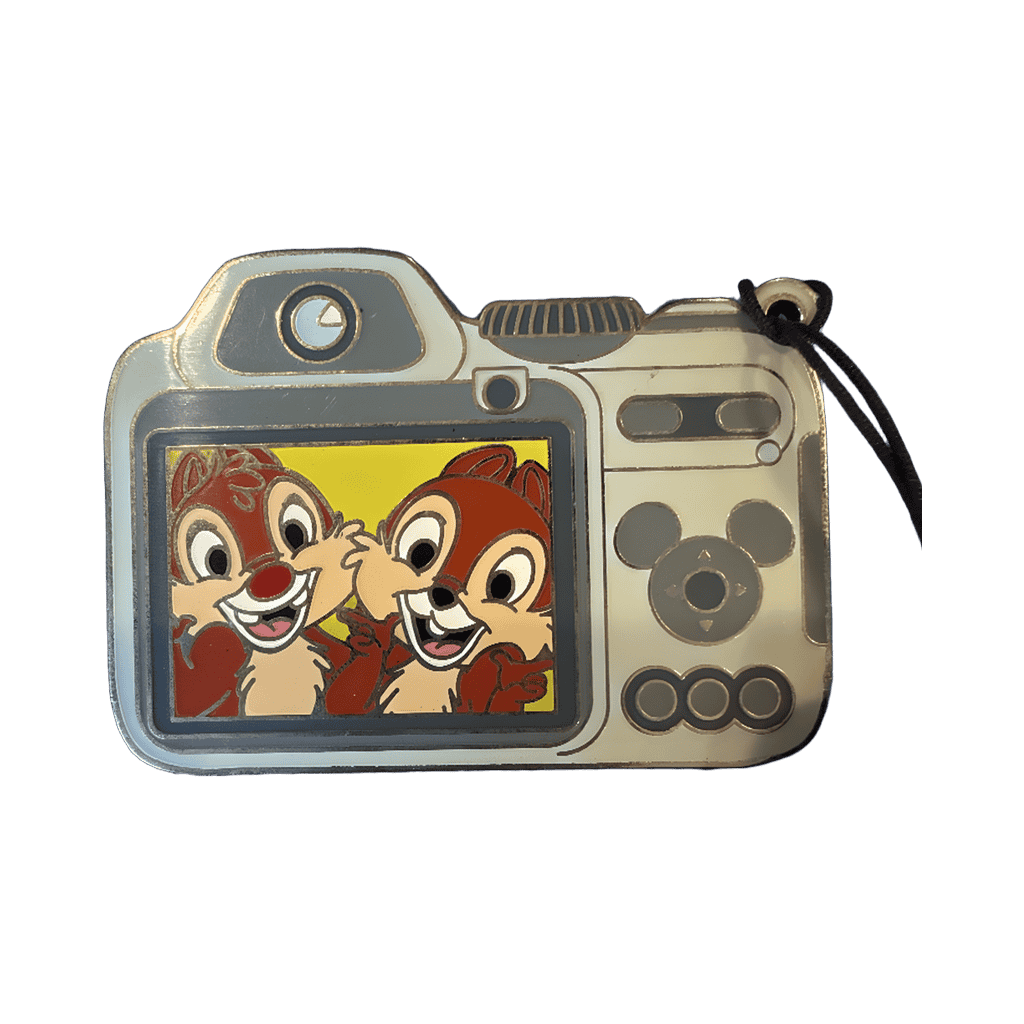 Chip & Dale Camera Disney pin