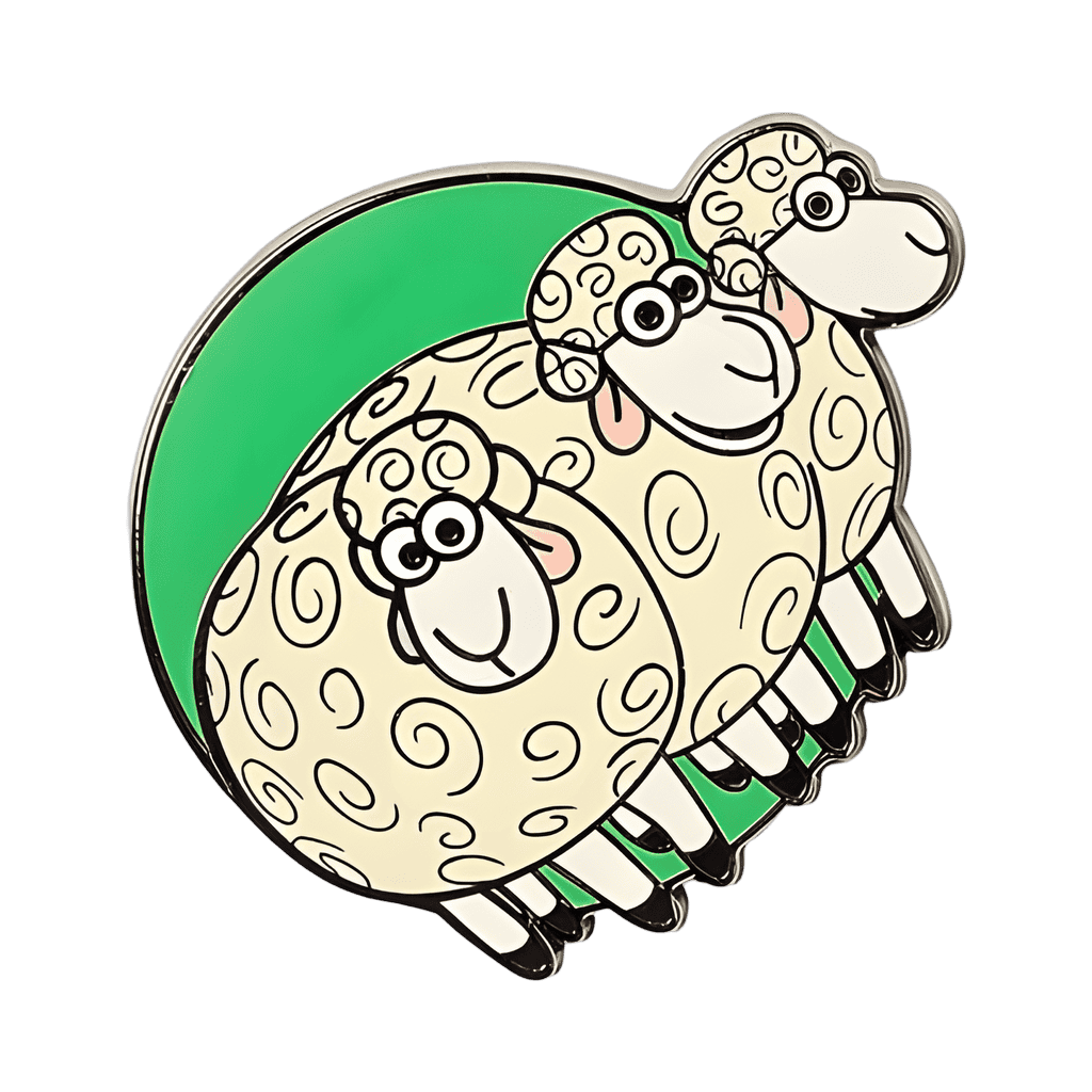 Bo Peep's Sheep Disney pin