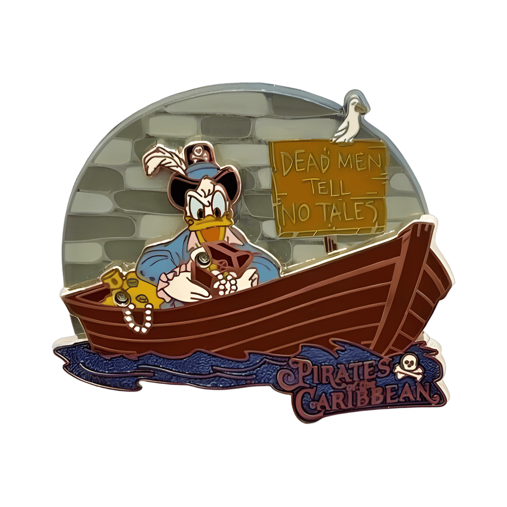 Pirates of the Caribbean - Donald Duck Disney pin