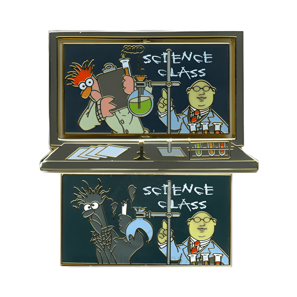 Science Class - Dr. Bunsen Honeydew and Beaker Disney pin