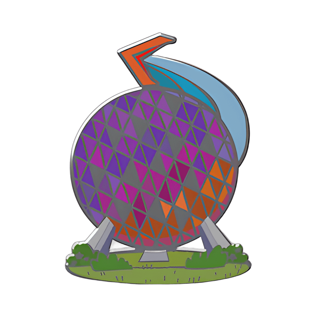 Spaceship Earth Disney pin
