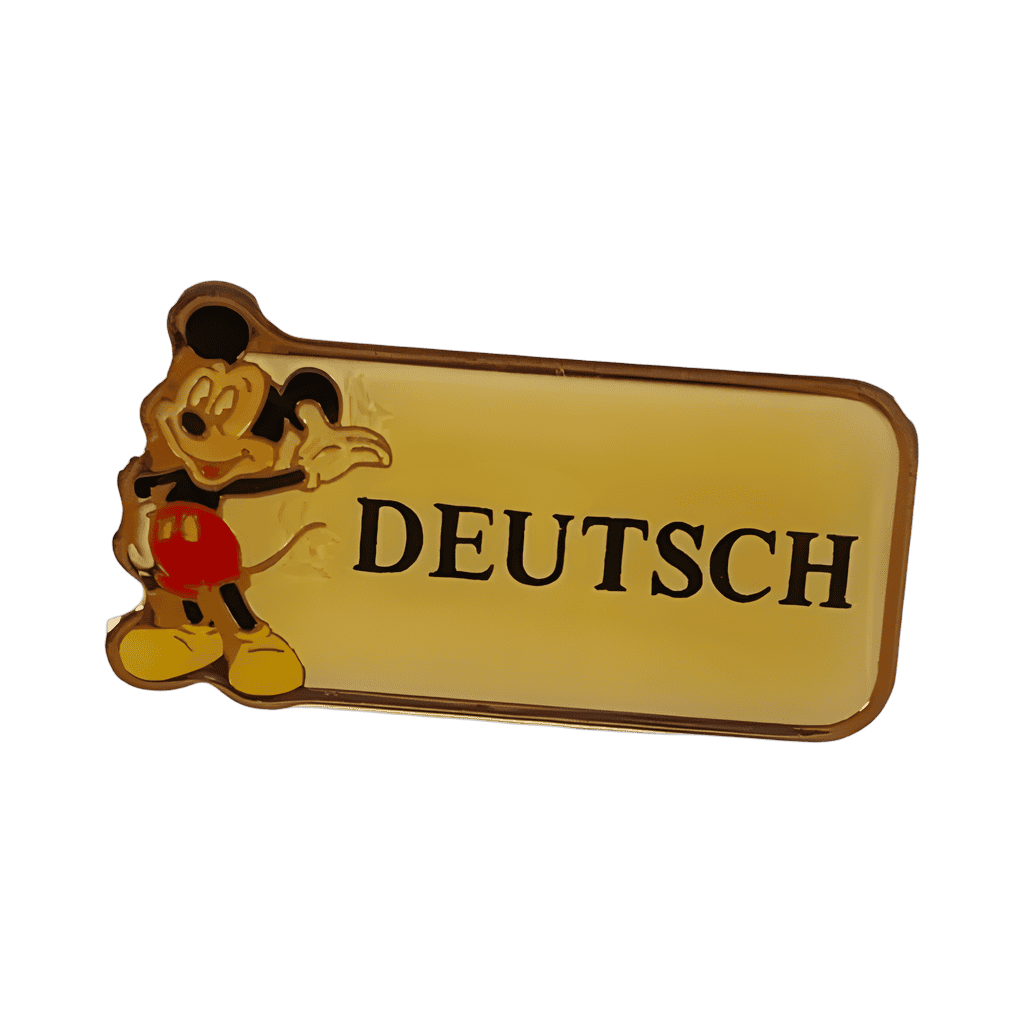 Deutsch Disney pin