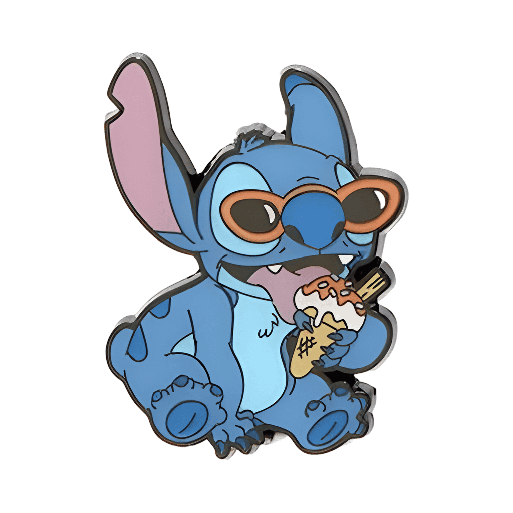 Stitch Eating Ice Cream Disney pin