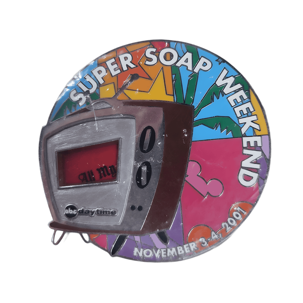 November 3-4, 2001 — Vintage Television Spinner Disney pin