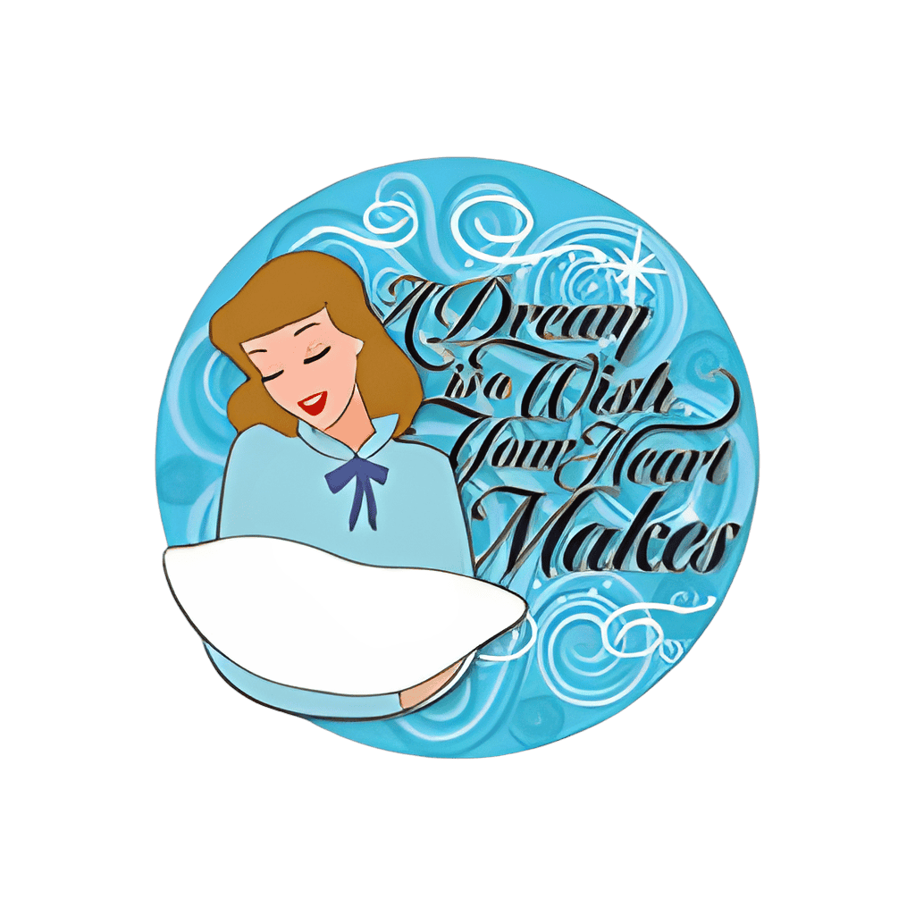 A Dream Is a Wish Your Heart Makes Disney pin