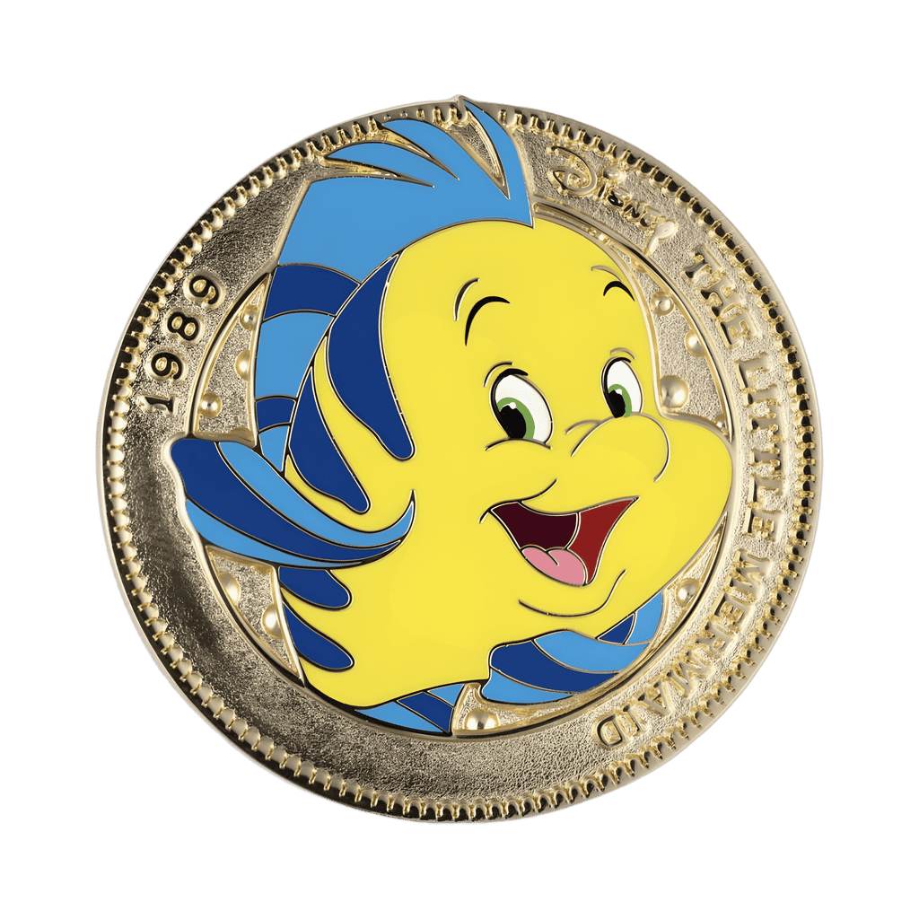Wave 10 - The Little Mermaid - Flounder Disney pin