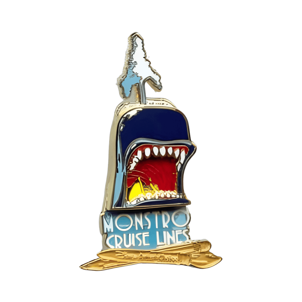 Monstro Disney pin