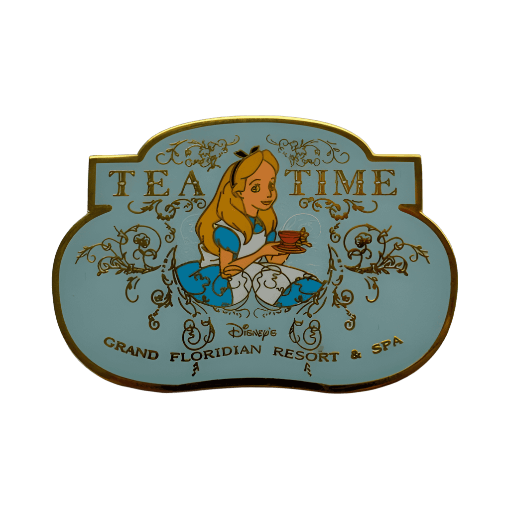 Alice Tea Time Disney pin