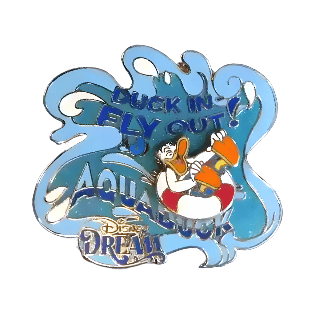 Disney Dream - Donald Riding the Aquaduck - Duck In, Fly Out! Disney pin