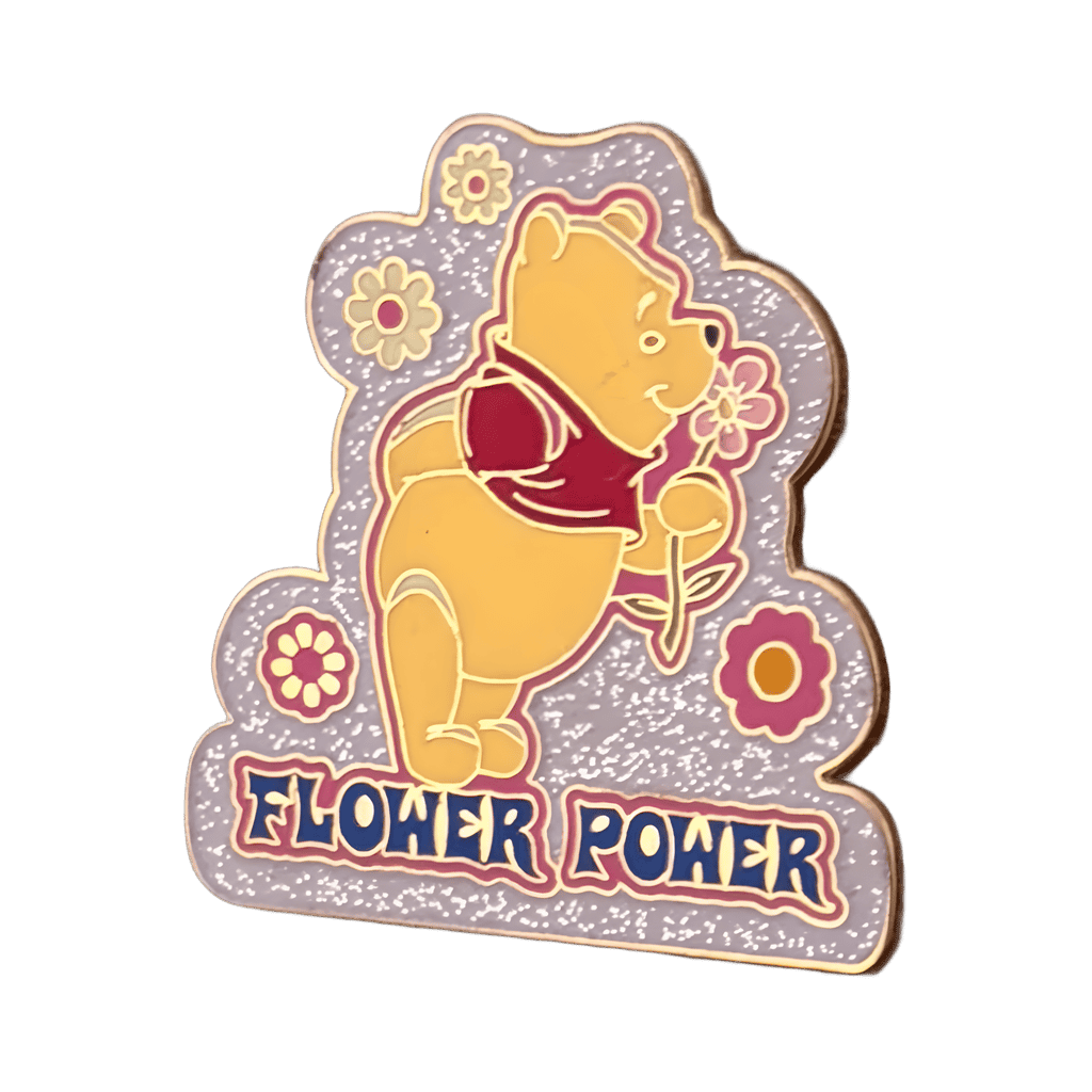 Winnie the Pooh Flower Power Disney pin