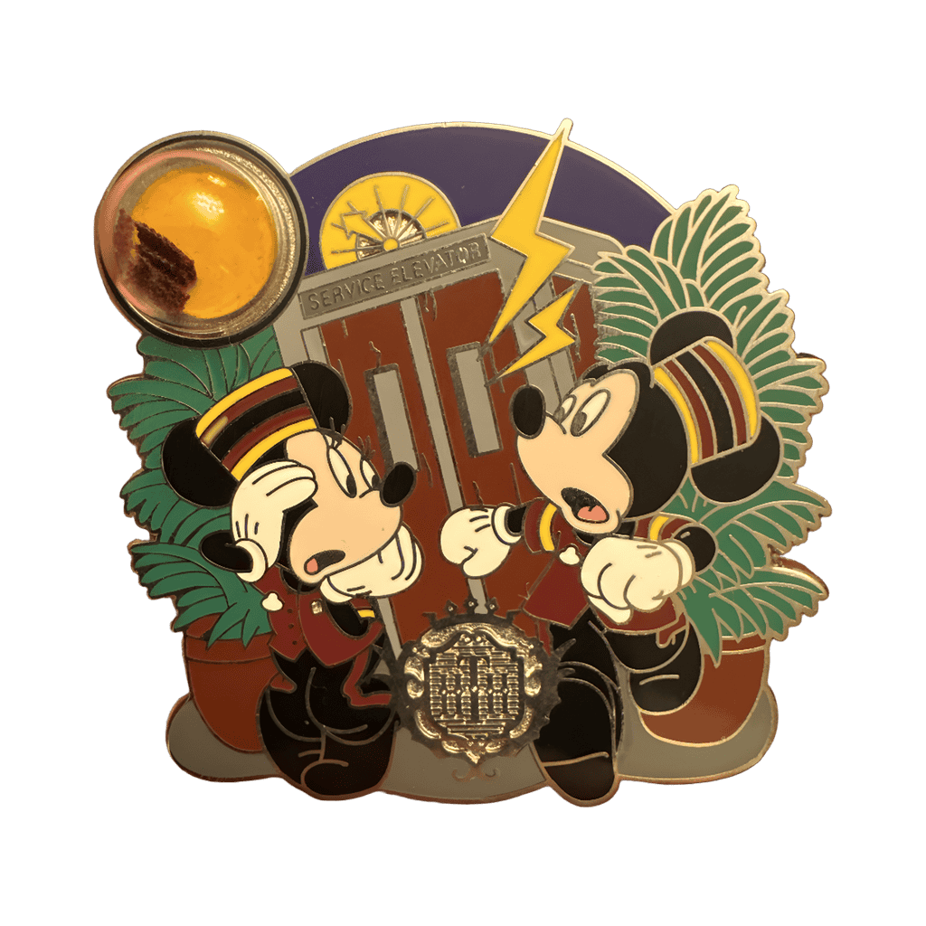 A Piece of Disney Costume History Tower of Terror Disney pin