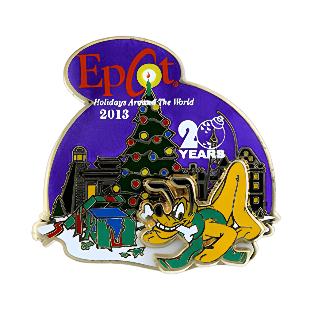 Pluto Christmas Tree Disney pin