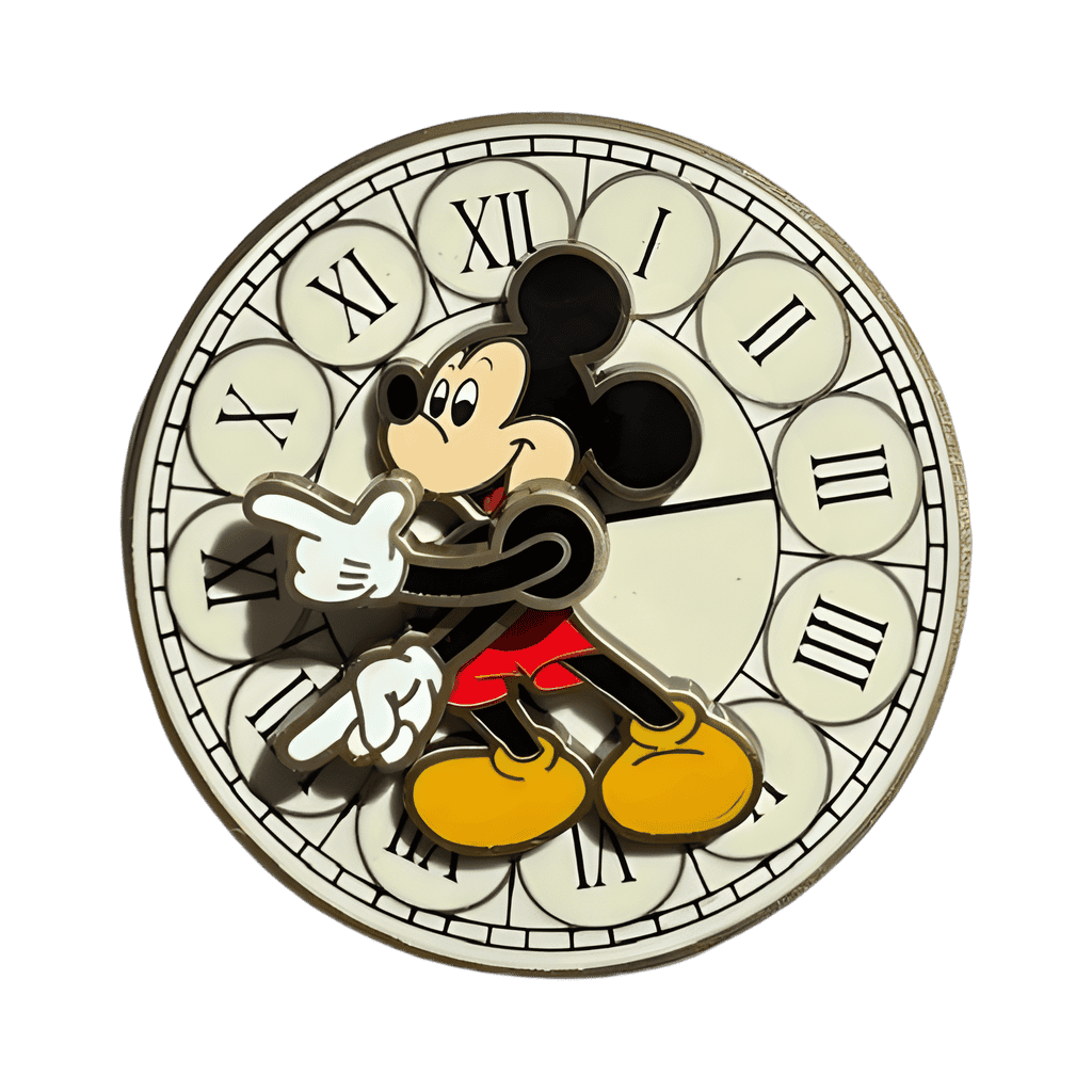 Mickey Clock Disney pin