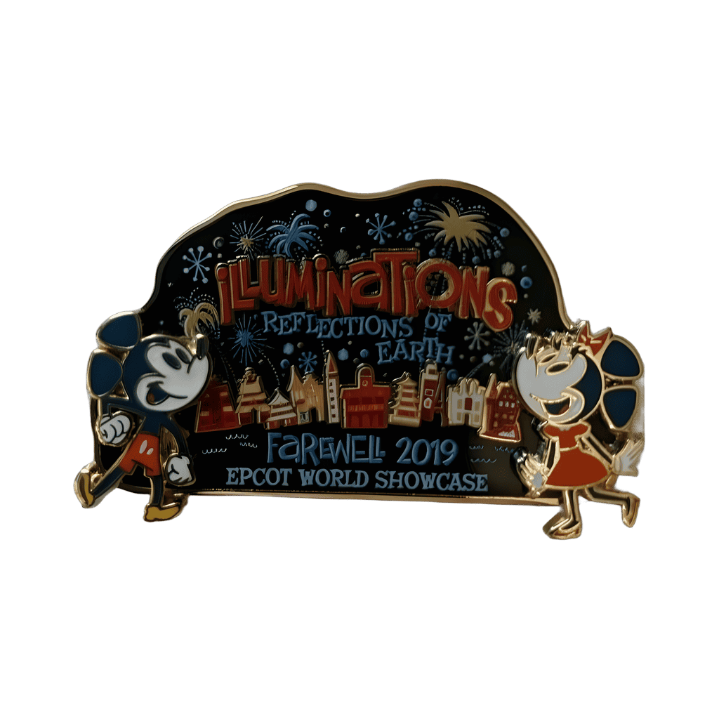 Epcot World Showcase - Illuminations Reflections of Earth Disney pin