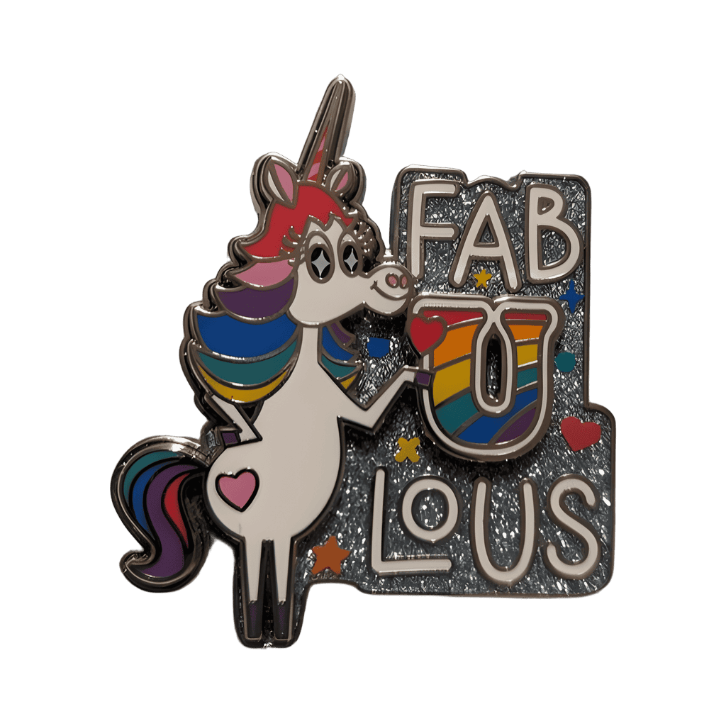 Rainbow Unicorn Fabulous Disney pin