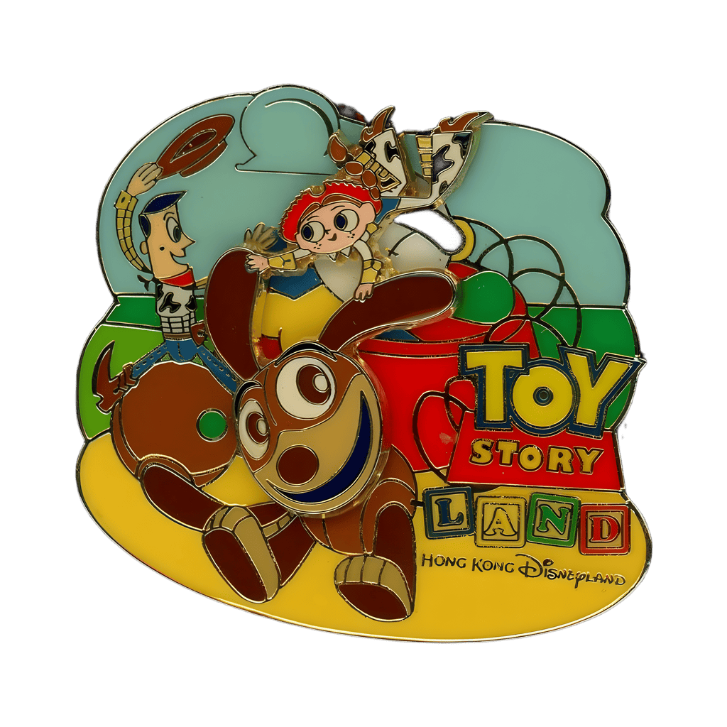 Jessie Riding Slinky Disney pin