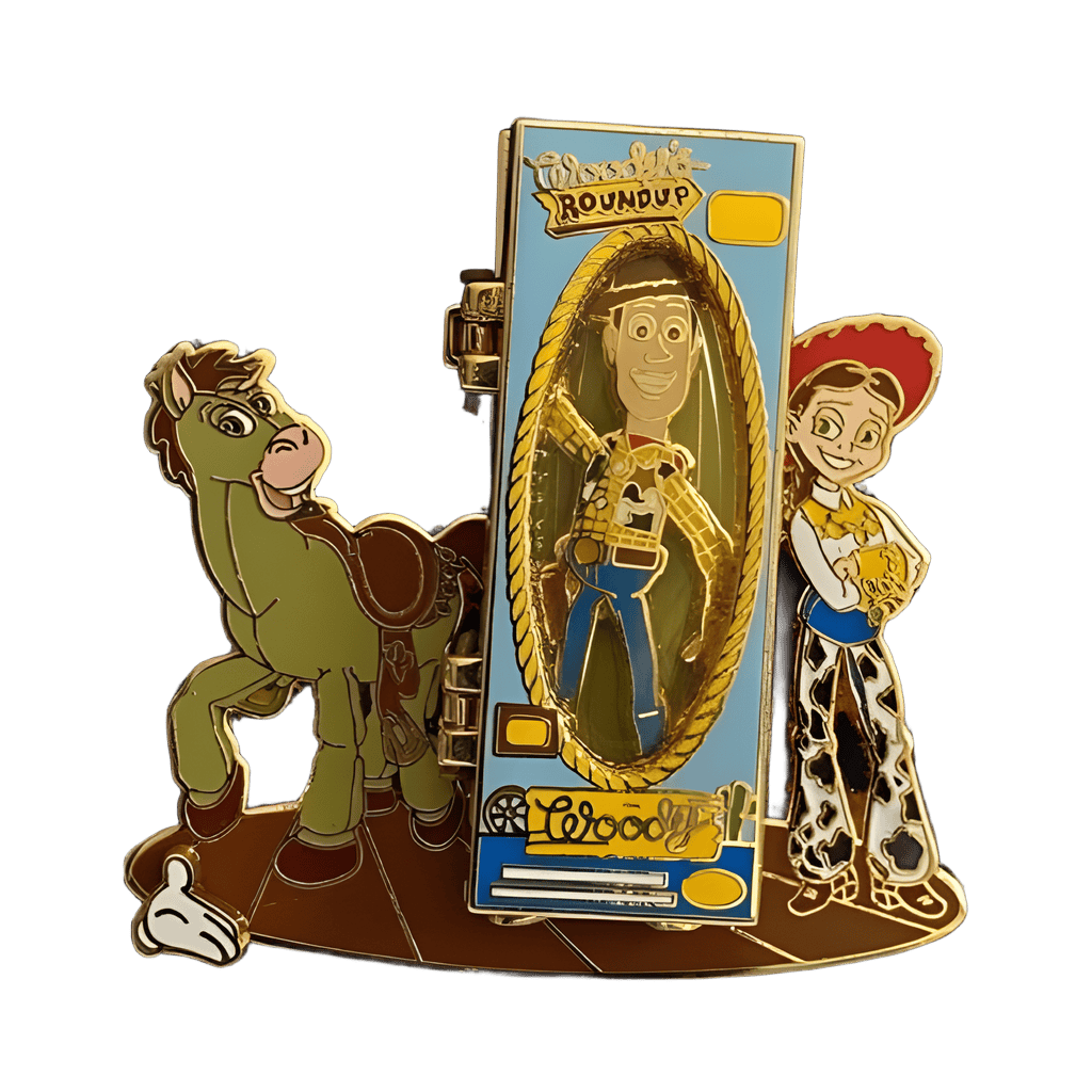 Woody and Jessie from Toy Story 2 pins set Disney pin