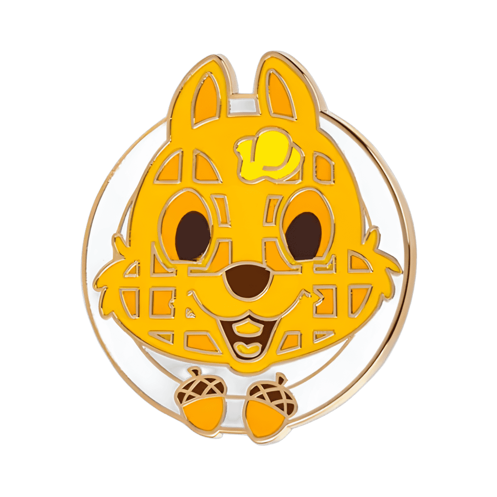 Chip Waffle Disney pin