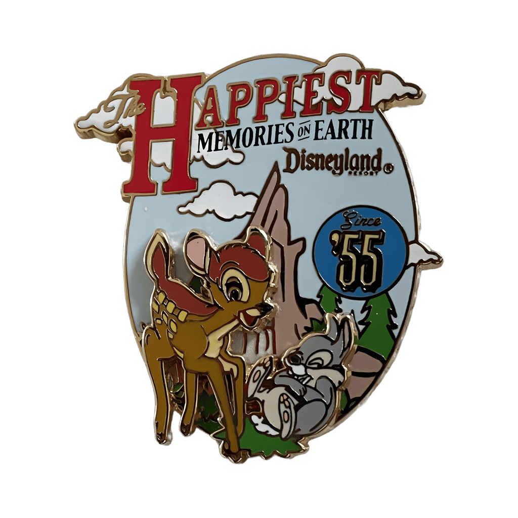 Bambi and Thumper at Splash Mountain Disney pin